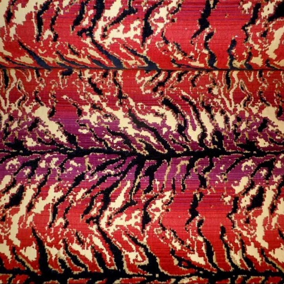 Galviri Pomegranate Tiger Jewel Tone Contemporary Fabric - Picture 1 of 6